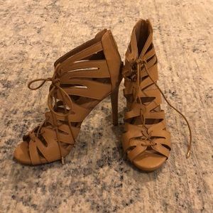 Lace-Up Heels